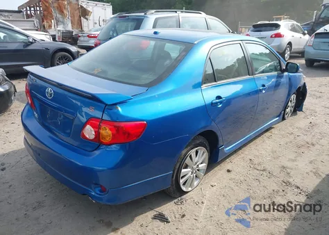 2010 Toyota Corolla S from USA, damaged, VIN 2T1BU4EE1AC370759
